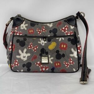 Disney x Dooney & Bourke Mickey Body Parts Crossbody Handbag Purse Rare